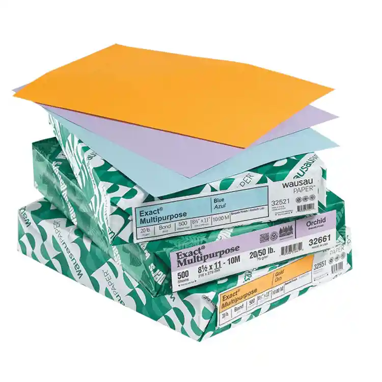 Dual Purpose Colored Copy Paper, Goldenrod