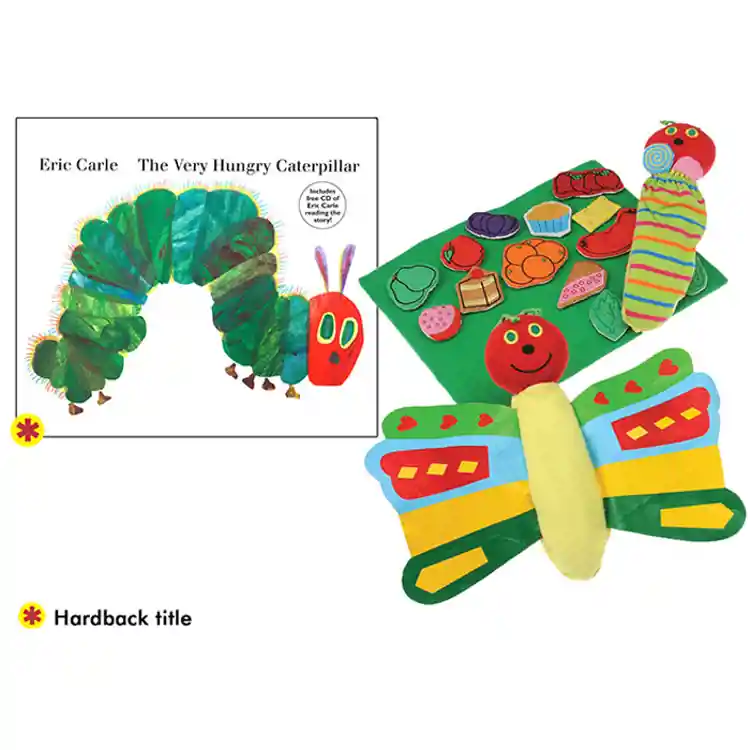 Very Hungry Caterpillar Book and Props