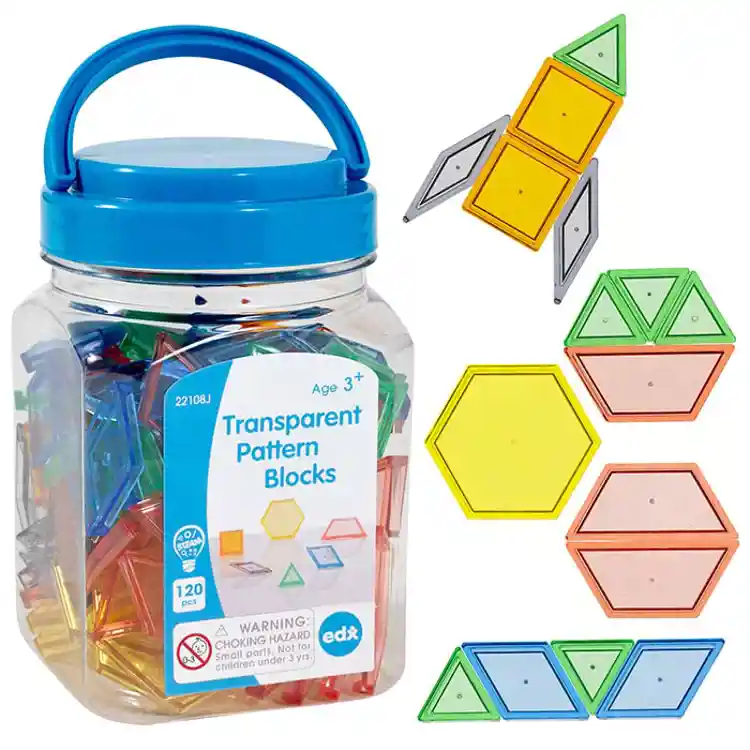 Transparent Pattern Blocks