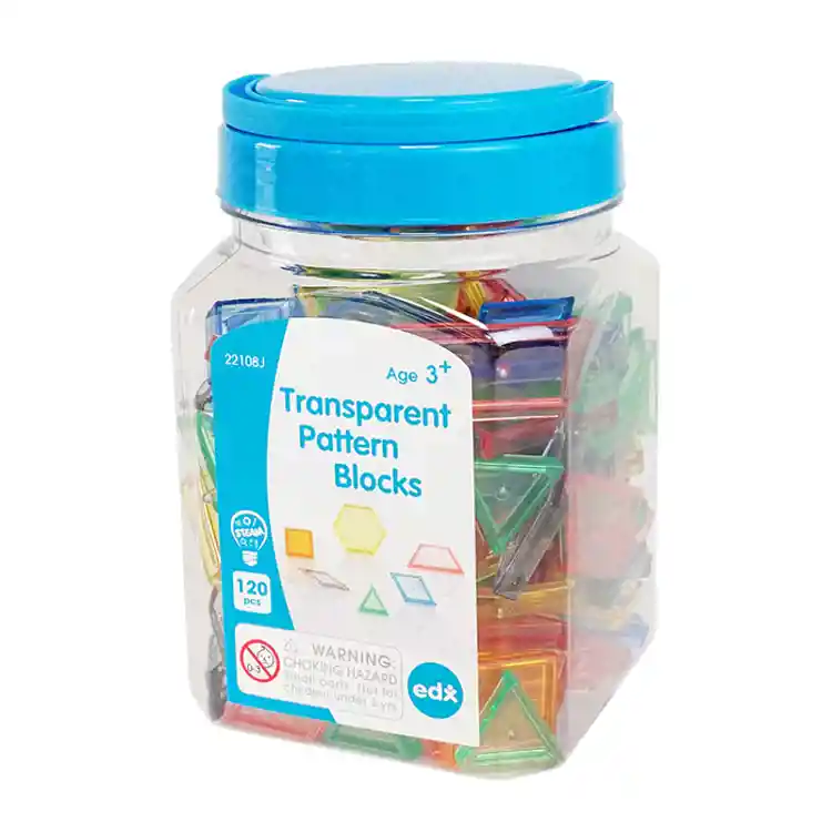 Transparent Pattern Blocks