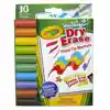 Crayola® Washable Dry-Erase Markers, Chisel Tip