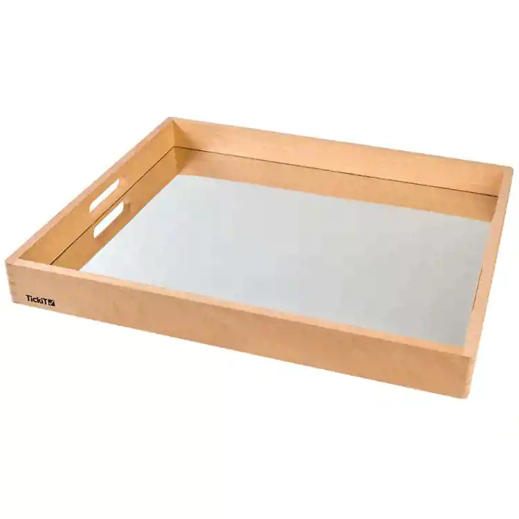 Wooden Mirror Tray