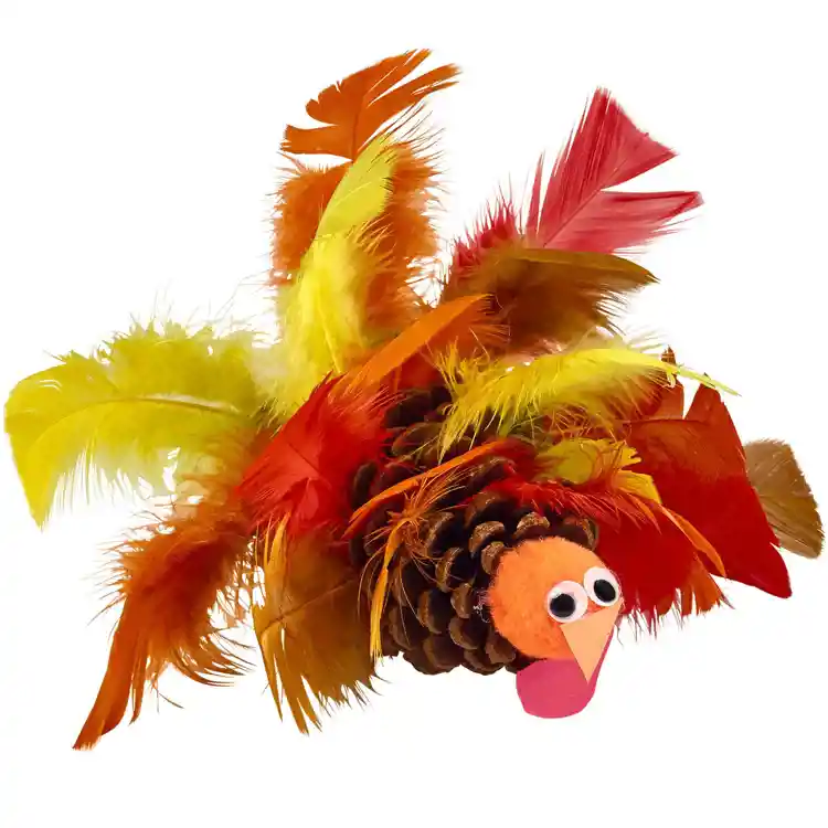 Artful Goods® Feathers, Hot Colors