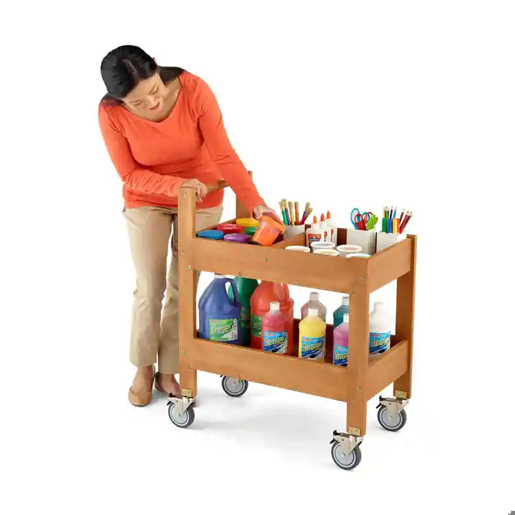 Outdoor Art Supply Cart