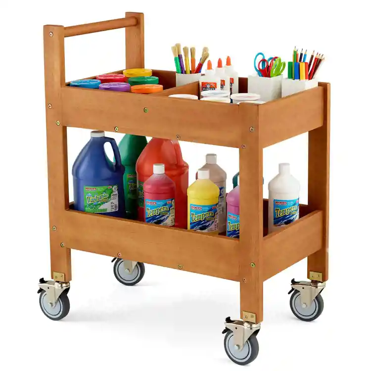 Outdoor Art Supply Cart