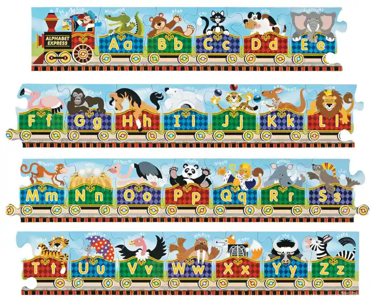 Melissa & Doug Floor Puzzle Set