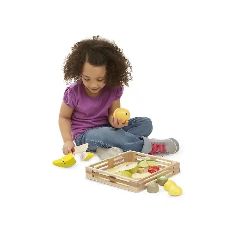 Melissa & Doug® Cutting Fruit Crate