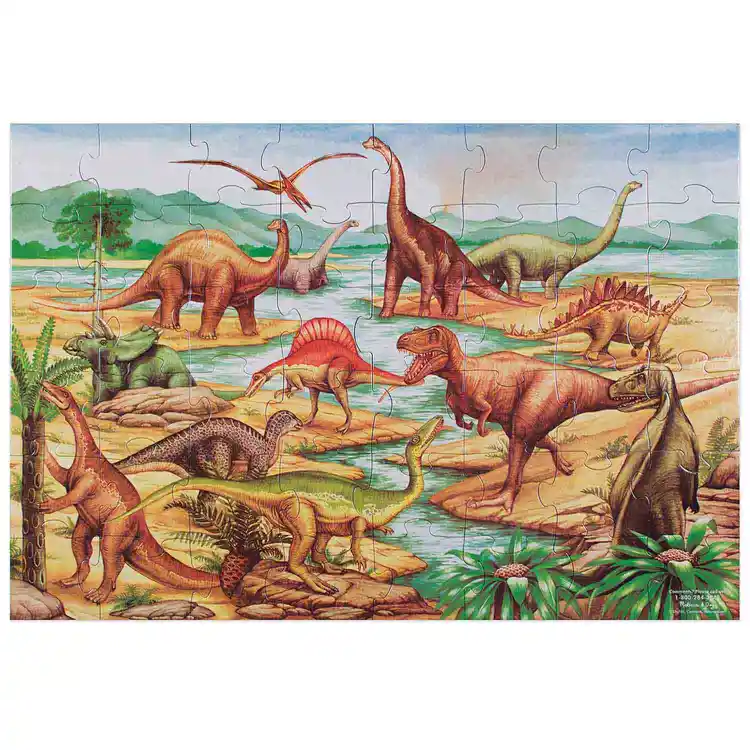 Melissa & Doug Dinosaurs Floor Puzzle