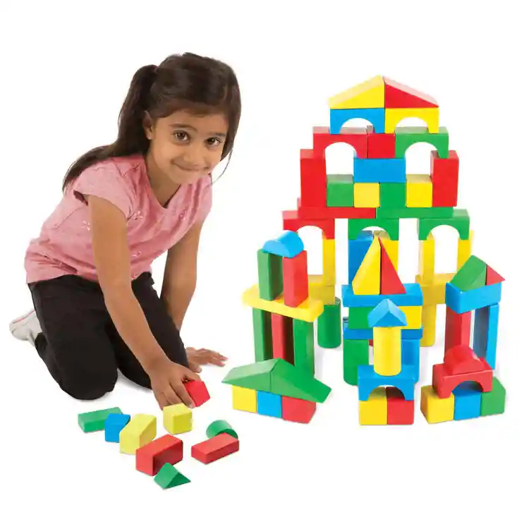 Melissa & Doug® Painted Block Set