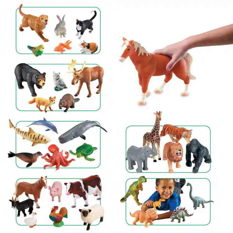 Jumbo Animals Classroom Set