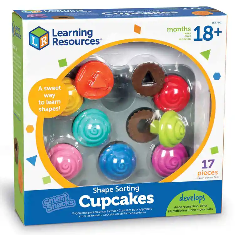 Smart Snacks® Shape Sorting Cupcakes