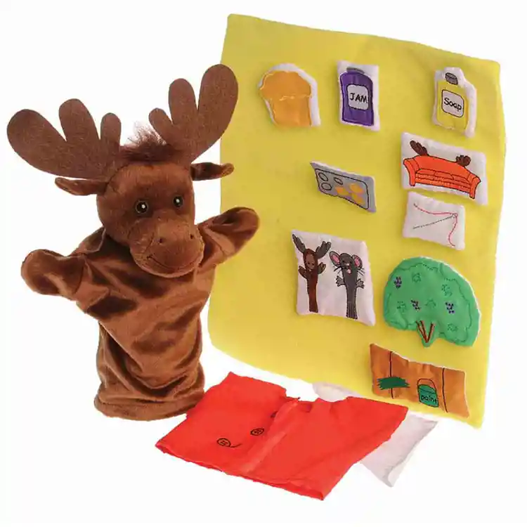 If You Give A Moose A Muffin Book & Props