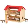 Becker's Barn with Farm Animals Set