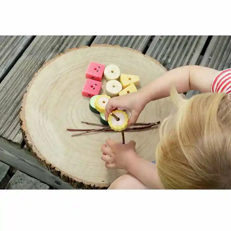 Make Your Own: Pizza & Kebabs Sensory Play Stones Set